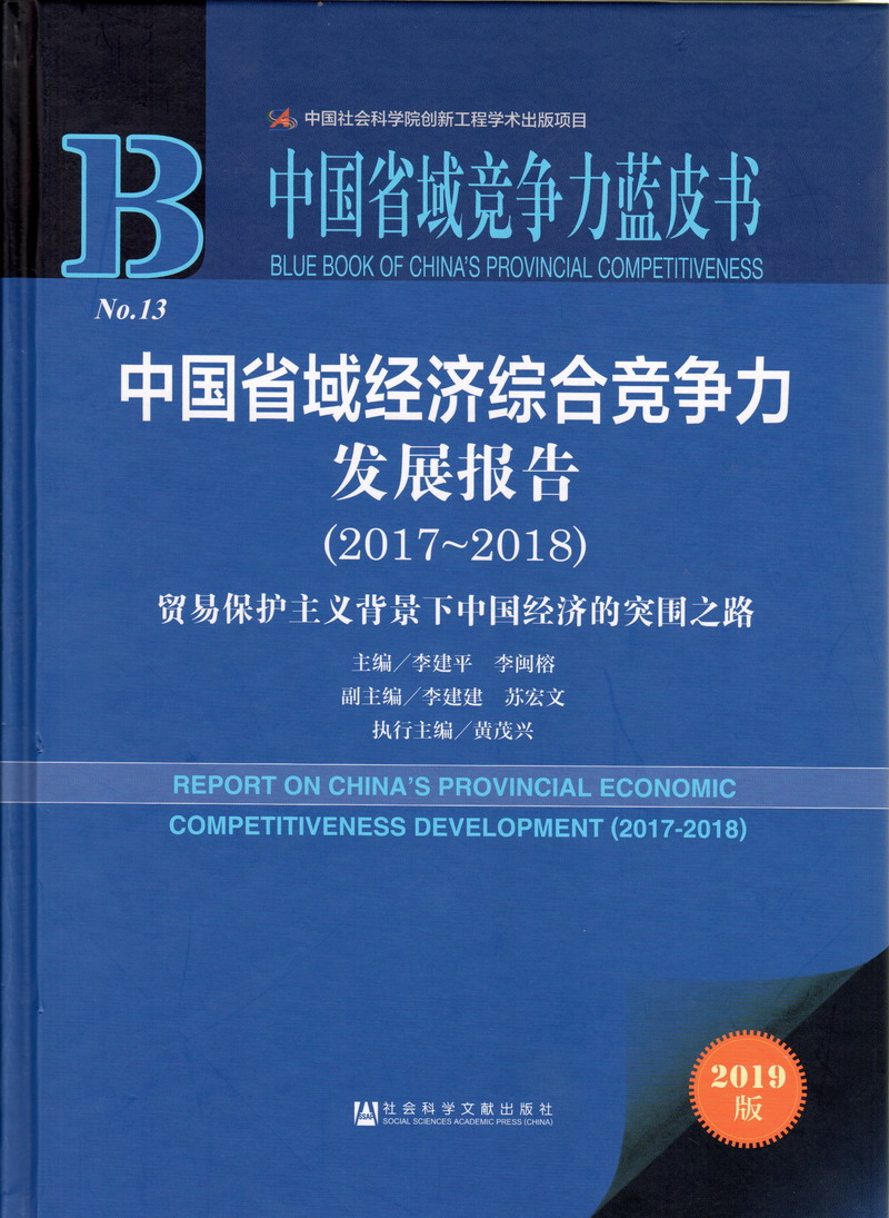 黄冈免费视频九幺中国省域经济综合竞争力发展报告（2017-2018）